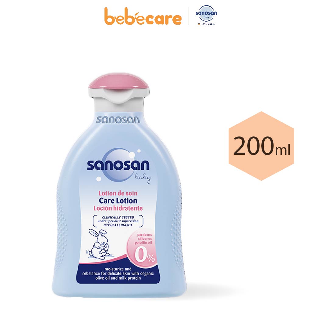 Sanosan (1080)-Sữa Dưỡng Thể Sanosan Chiết Xuất Olive Hữu Cơ 200ML